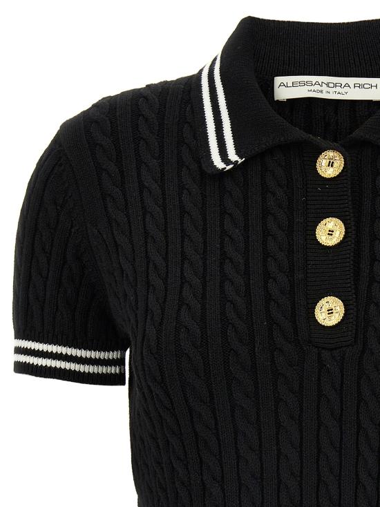 25SS 알레산드라리치 폴로 티셔츠 FABX4080K42640091 - ALESSANDRA RICH