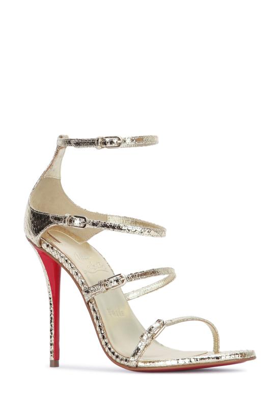 26SS 크리스챤 루부탱 샌들 1260501 G415 ANTICGOLDLINPLATINE - CHRISTIAN LOUBOUTIN