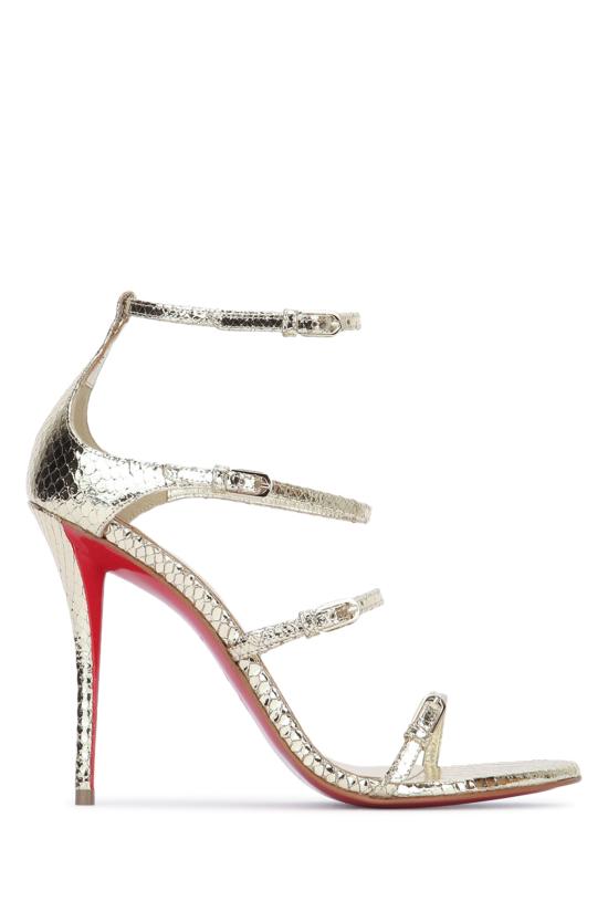 26SS 크리스챤 루부탱 샌들 1260501 G415 ANTICGOLDLINPLATINE