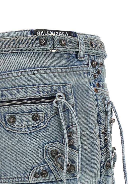  발렌시아가 카골 미니 스커트 764534TDW144016 - BALENCIAGA