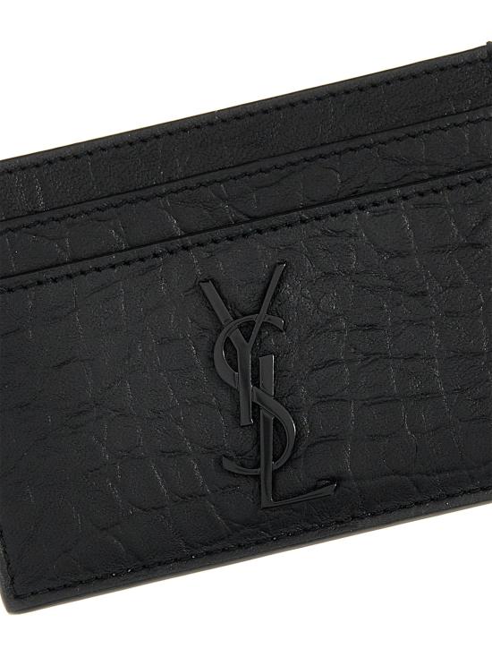 25FW 생로랑 모노그램 카드지갑 485631C9H0U1000 - SAINT LAURENT