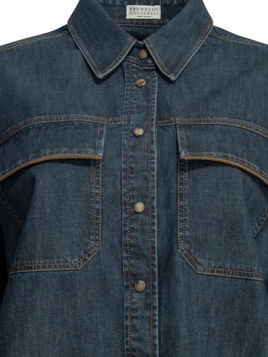 26SS 브루넬로 쿠치넬리 셔츠 MH192RB526C9562 - BRUNELLO CUCINELLI