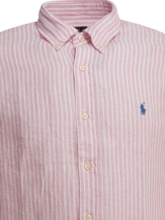 26SS 폴로 랄프로렌 긴팔 셔츠 7109821435005137BPINKWHITE - POLO RALPH LAUREN