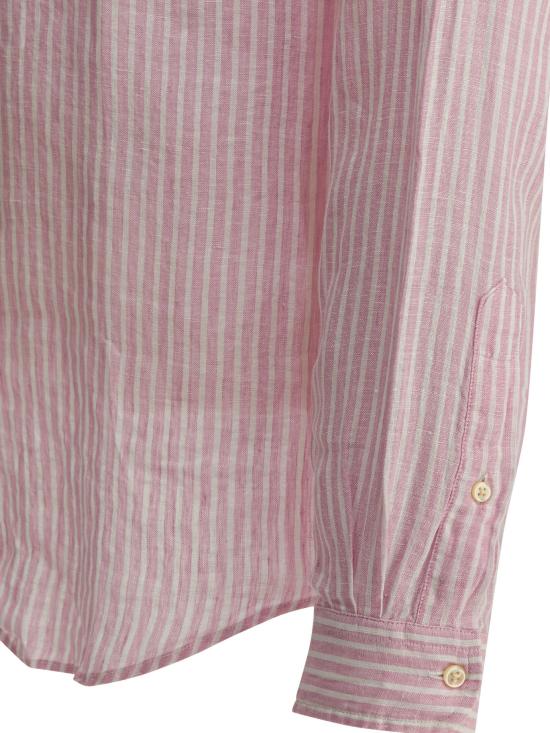 26SS 폴로 랄프로렌 긴팔 셔츠 7109821435005137BPINKWHITE - POLO RALPH LAUREN