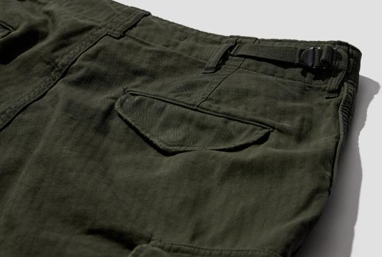 26SS 아프레쎄 스트레이트 팬츠 빈티지 미군 M-51 야전 바지 26SAP-04-50 올리브색 - A.PRESSE