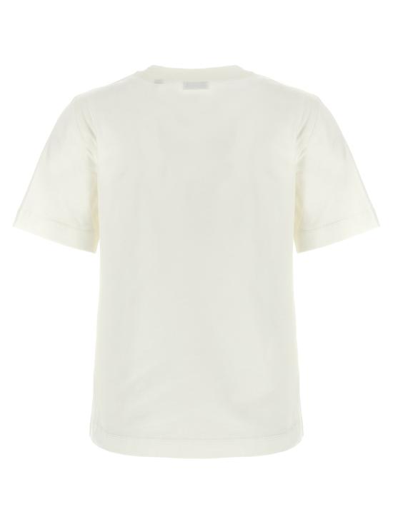 26SS 버버리 체크 라벨 티셔츠 8104886CHALK - BURBERRY