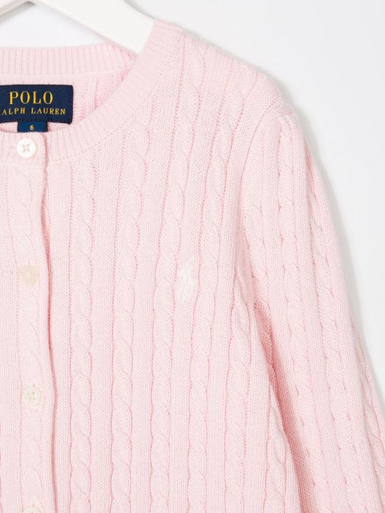 26SS [키즈] 폴로 랄프로렌 가디건 312543047 010 Pink - POLO RALPH LAUREN