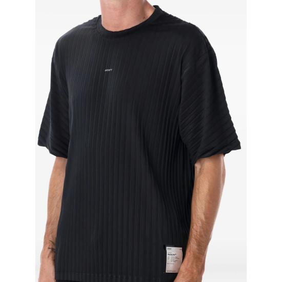 26SS 새티스파이 반팔 티셔츠 11043BKSA BLACK DOM - SATISFY