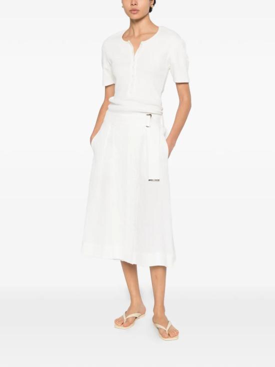 26SS 에르노 롱 스커트 GN000112D 132841000 White - HERNO
