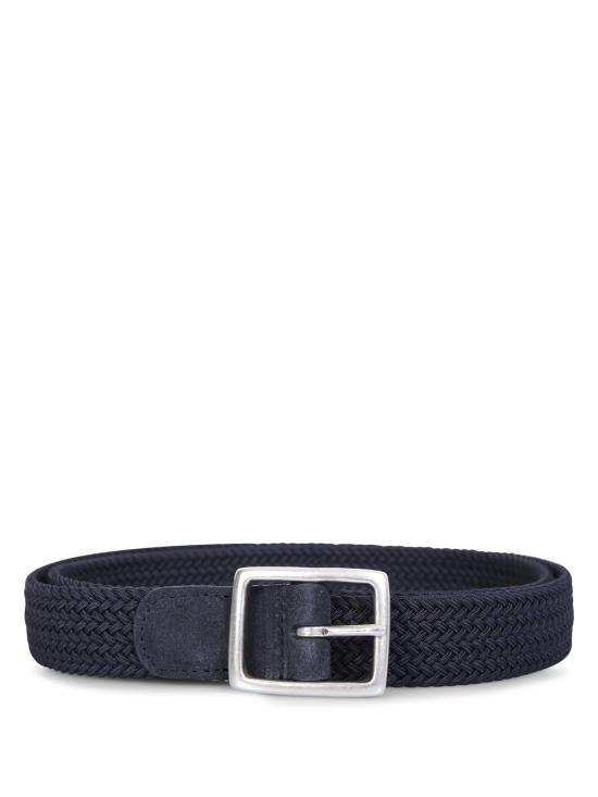 26SS 델 오글리오 가죽 벨트 0765 3360 14 B1 Blue