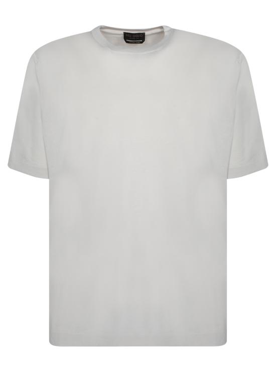 26SS 델 오글리오 반팔 티셔츠 TS0MC SU18R 800 White