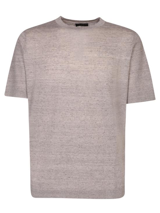 26SS 델 오글리오 반팔 티셔츠 TS0MC LC14R 925 Beige