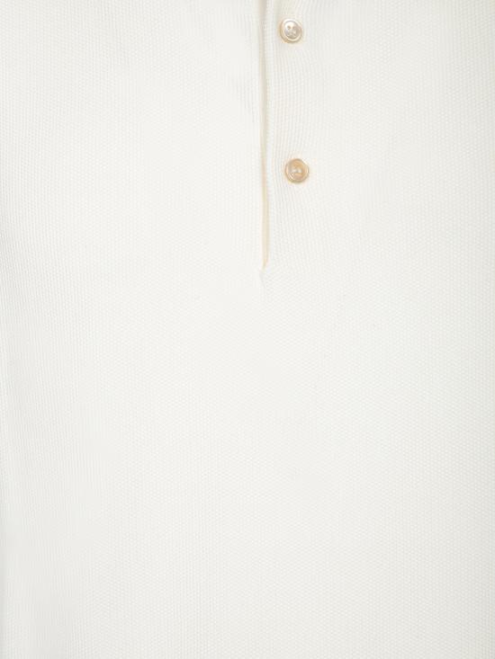 26SS 델 오글리오 폴로 티셔츠 PL1MC CR12S 020 White - DELL'OGLIO