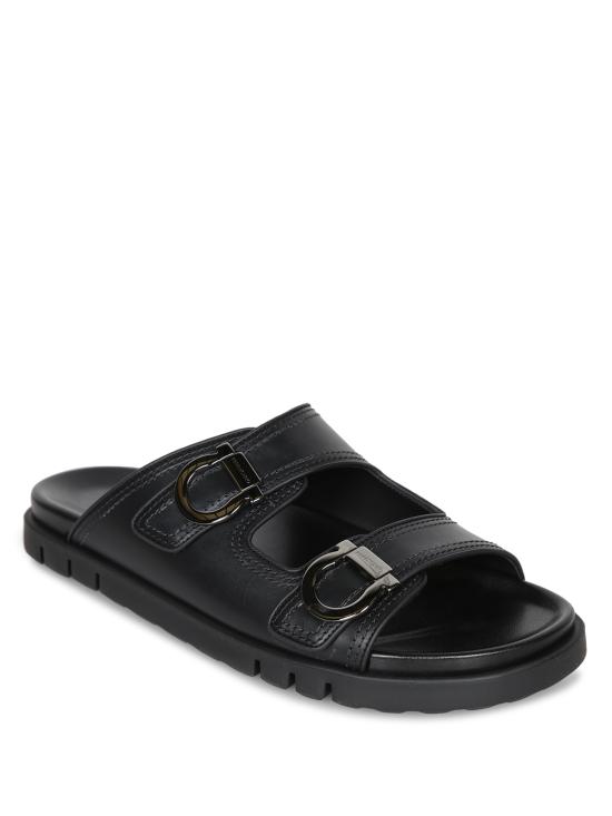 26SS 살바토레 페라가모 뮬/슬리퍼 027970 774491 001 Black - SALVATORE FERRAGAMO