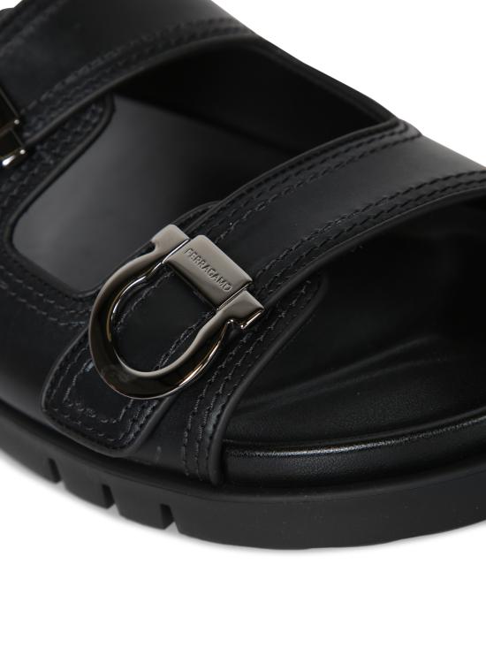 26SS 살바토레 페라가모 뮬/슬리퍼 027970 774491 001 Black - SALVATORE FERRAGAMO