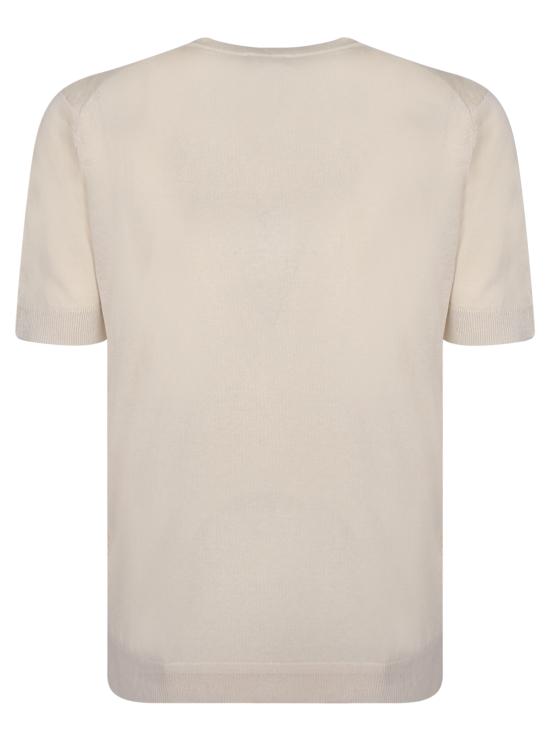 26SS 델 오글리오 스웨터 SE1MC LS16R 030 White - DELL'OGLIO