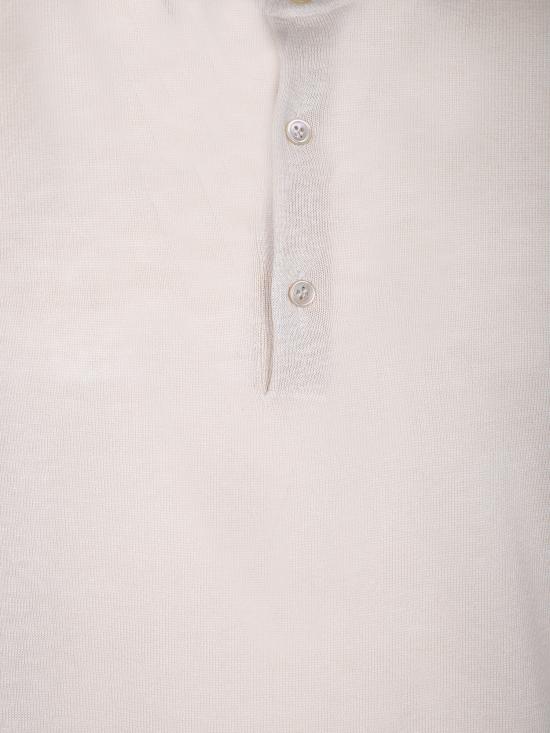 26SS 델 오글리오 스웨터 SE1MC LS16R 030 White - DELL'OGLIO