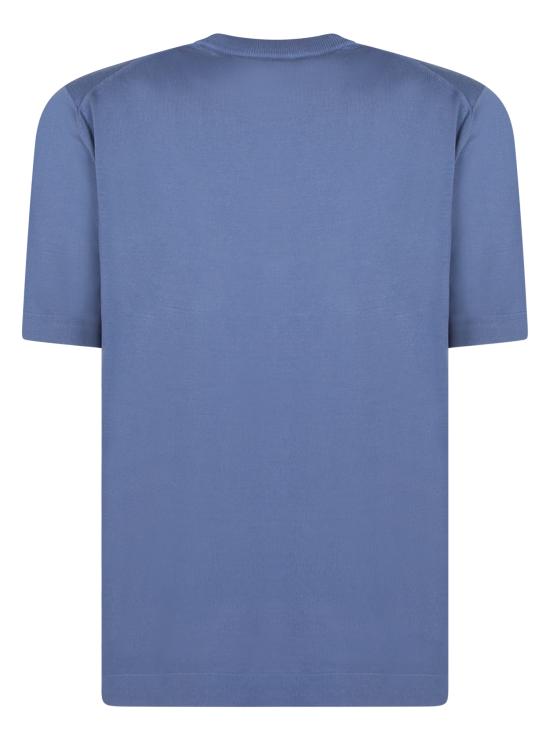 26SS 델 오글리오 반팔 티셔츠 TS0MC CR14R 870 Blue - DELL'OGLIO