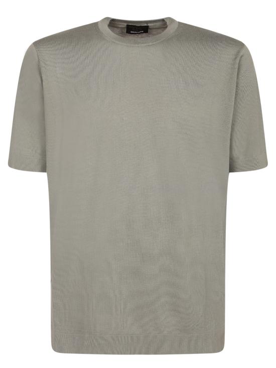 26SS 델 오글리오 반팔 티셔츠 TS0MC CR14R 510 Green