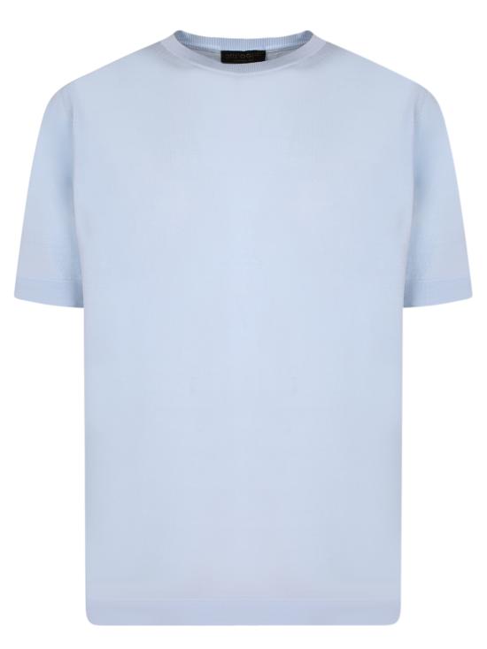 26SS 델 오글리오 반팔 티셔츠 TS0MC CR14R 800 Blue