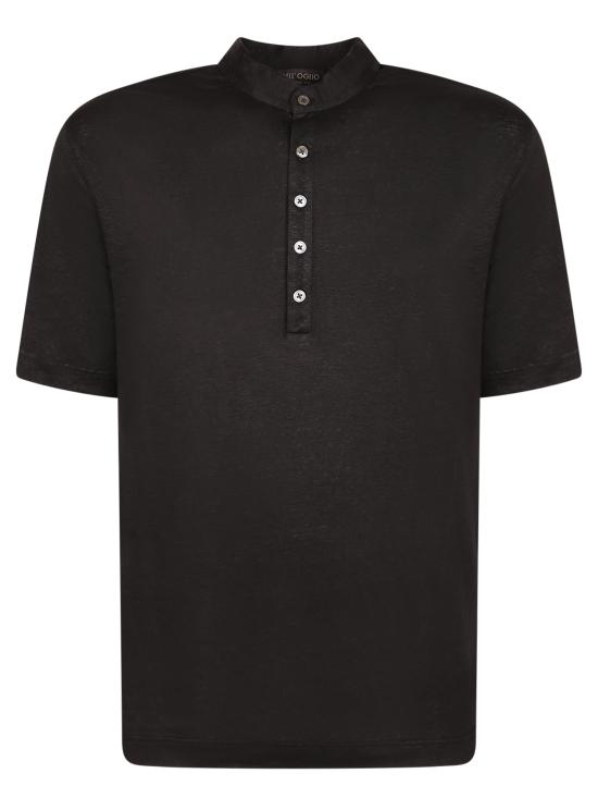 26SS 델 오글리오 폴로 티셔츠 COMC5B JERLIN U990 Black