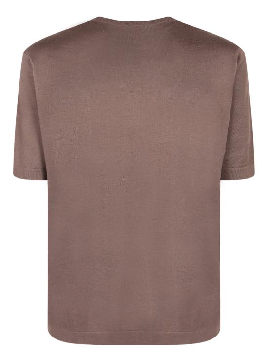 26SS 델 오글리오 반팔 티셔츠 TS0MC SU18R 921 Brown - DELL'OGLIO