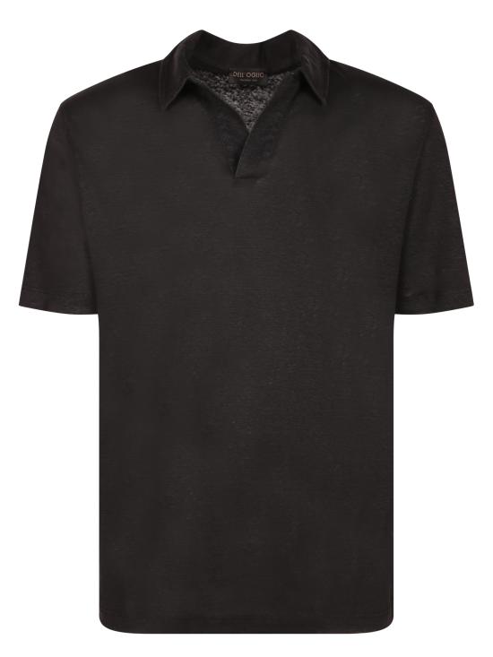 26SS 델 오글리오 폴로 티셔츠 PLMCSKIT JERLIN U990 Black