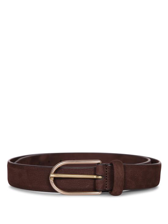 26SS 델 오글리오 가죽 벨트 0325 3851 07 PL146 M9 Brown