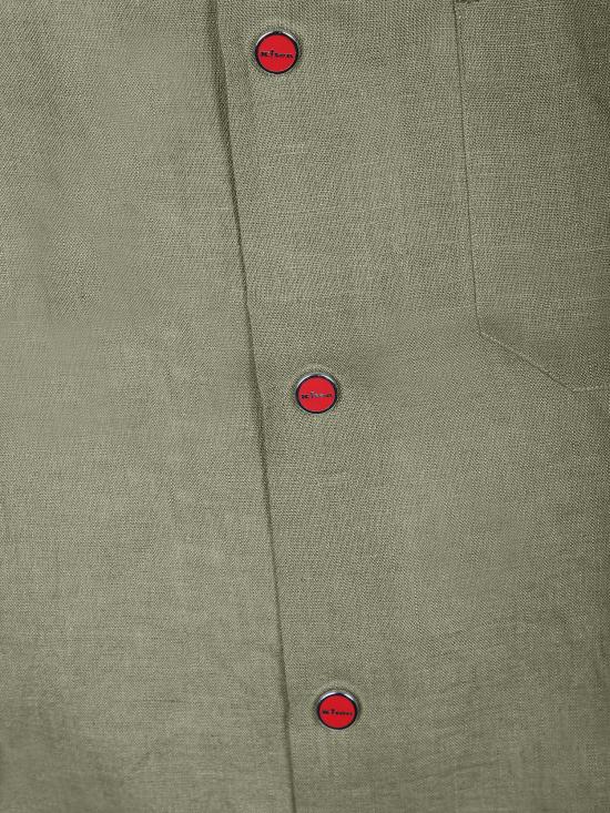 26SS 키톤 긴팔 셔츠 UMCNERP H09701 11 Brown - KITON