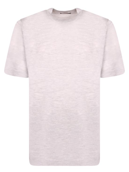 26SS 델 오글리오 반팔 티셔츠 TS0MC CS18R 900 Grey