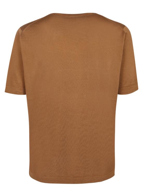 26SS 델 오글리오 반팔 티셔츠 TS0MC SU18R 922 Brown - DELL'OGLIO