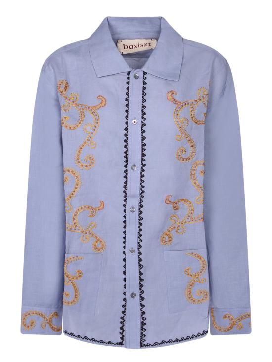 26SS 바지스트 긴팔 셔츠 SR10862 0092 Blue