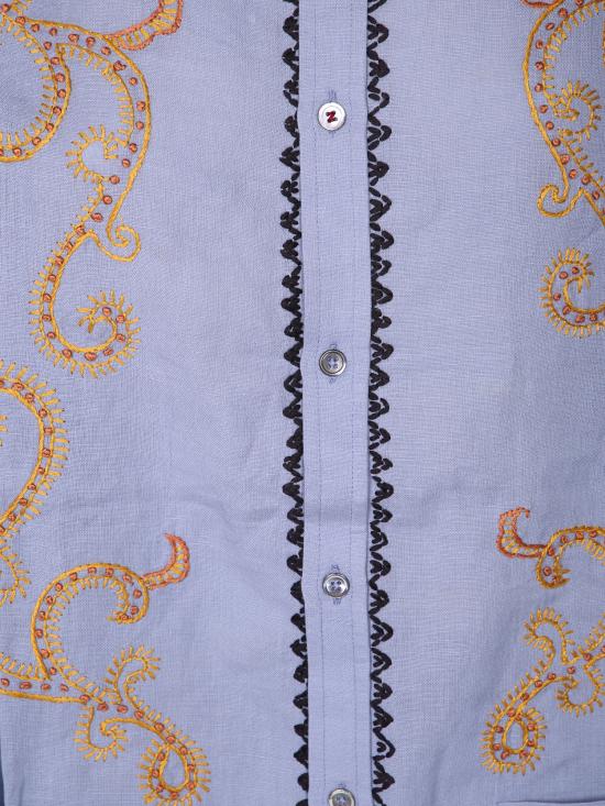 26SS 바지스트 긴팔 셔츠 SR10862 0092 Blue - BAZISZT