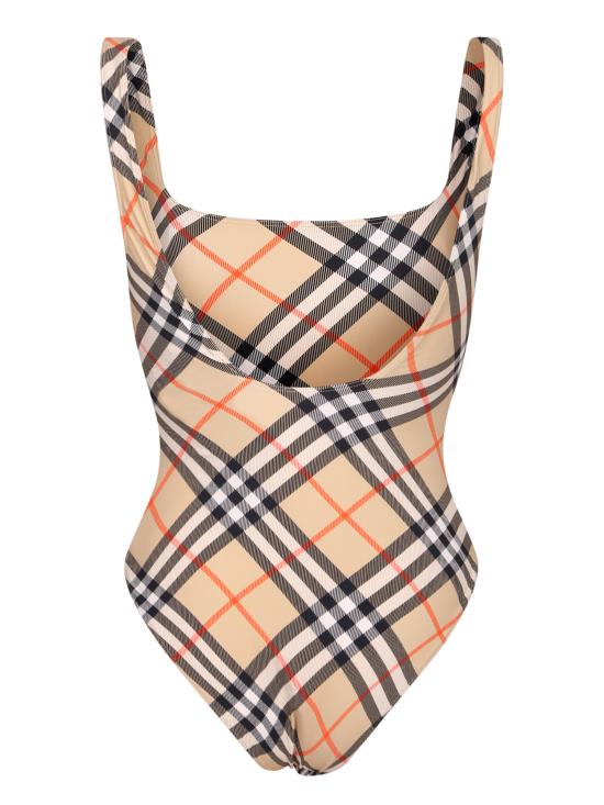 26SS 버버리 체크 원피스 수영복 8120073 B9368 Beige - BURBERRY