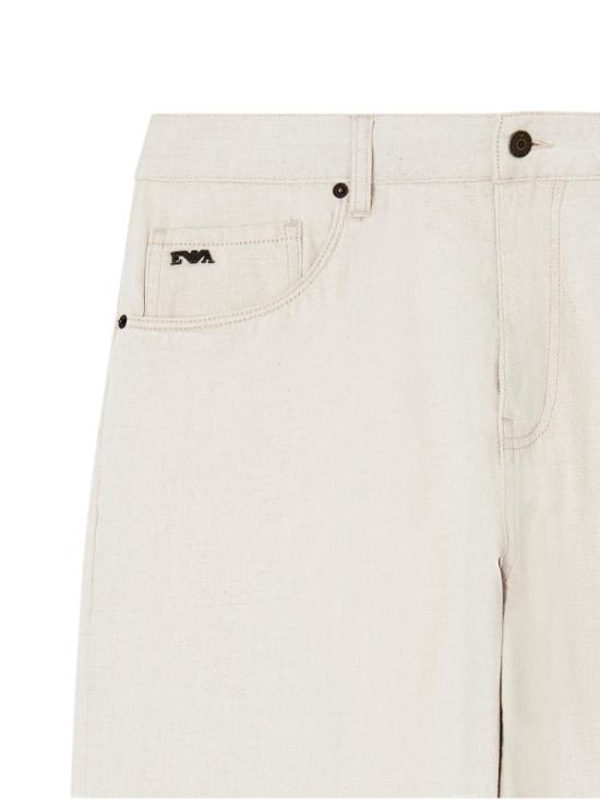 26SS 엠포리오 아르마니 데님 팬츠 EM000664AF24870 U1060 White - EMPORIO ARMANI