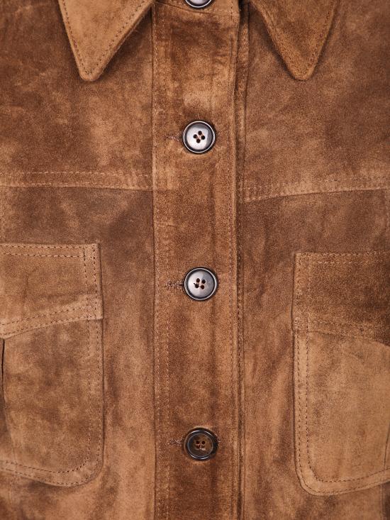 26SS 블랑카 비타 무스탕 WETE CAMOSCIO COGNAC Brown - BLANCA VITA