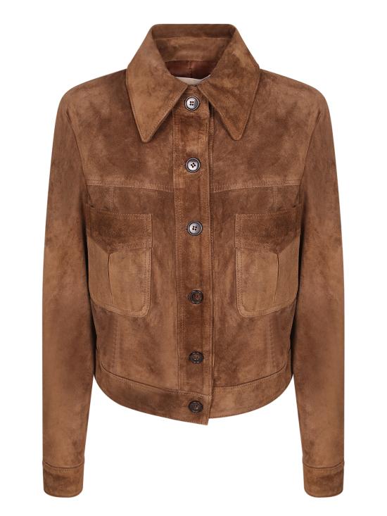 26SS 블랑카 비타 무스탕 WETE CAMOSCIO COGNAC Brown