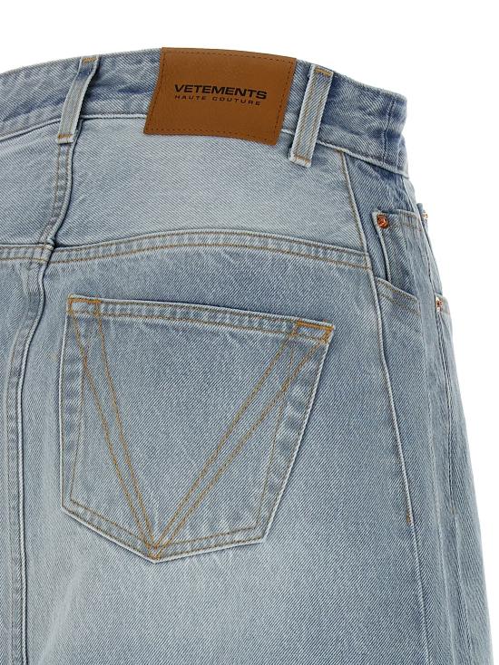 25SS 베트멍 데님 스커트 WA66SK510LLIGHTBLUE - VETEMENTS