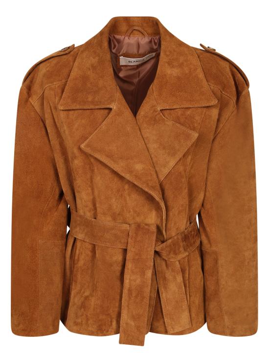 26SS 블랑카 비타 자켓 KIMONO CAMOSCIO TAUPE Beige