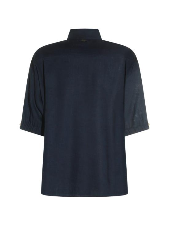 26SS 에르노 블라우스 CM000046D12689 9210 Blue - HERNO