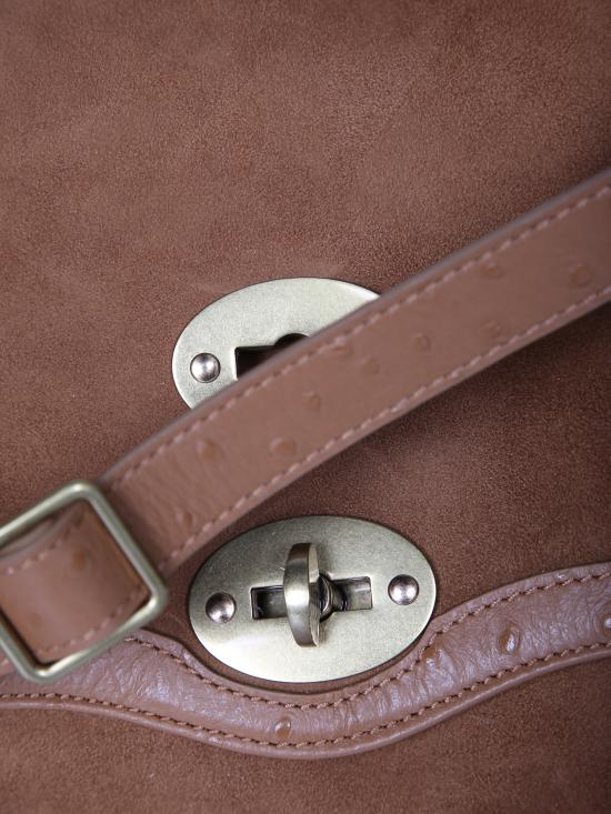 26SS 자넬라토 숄더백 070790S 2270000 Z0248 Brown - ZANELLATO