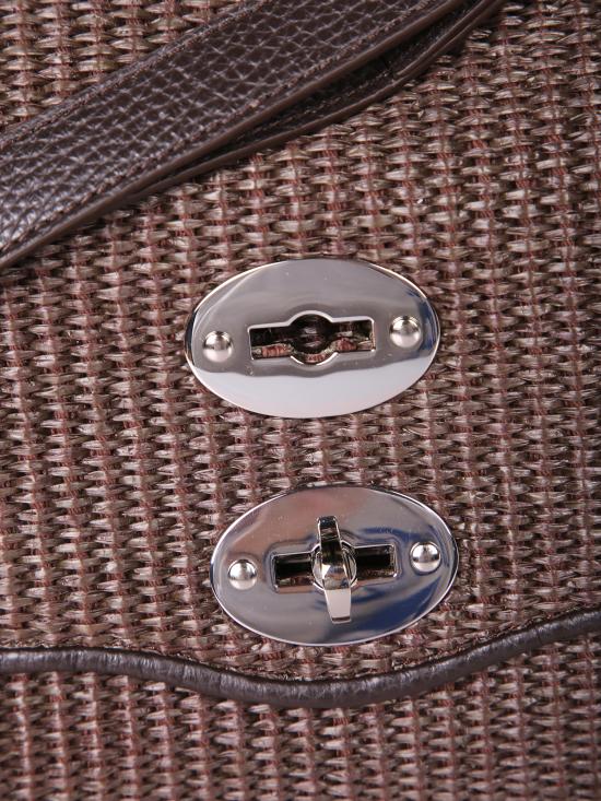 26SS 자넬라토 토트백 070900S 2030000 Z0244 Brown - ZANELLATO