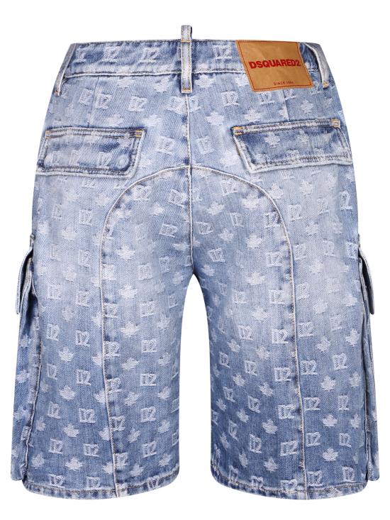 26SS 디스퀘어드2 데님 숏팬츠 S74MU0980 D30023 470 Blue - DSQUARED2