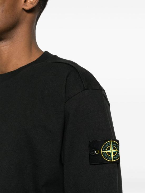 26SS 스톤 아일랜드 긴팔 티셔츠 L1S156100057S0B50 V0029 Black - STONE ISLAND