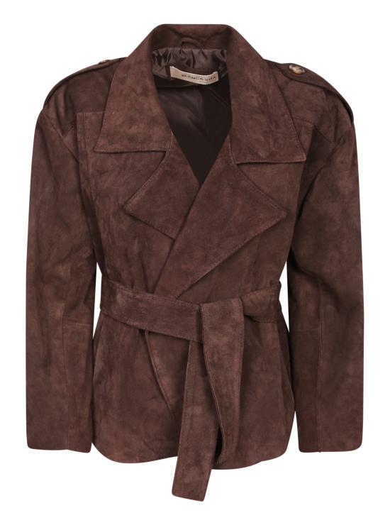 26SS 블랑카 비타 자켓 KIMONO CAMOSCIO MORO Brown