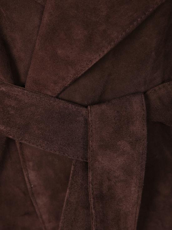 26SS 블랑카 비타 자켓 KIMONO CAMOSCIO MORO Brown - BLANCA VITA