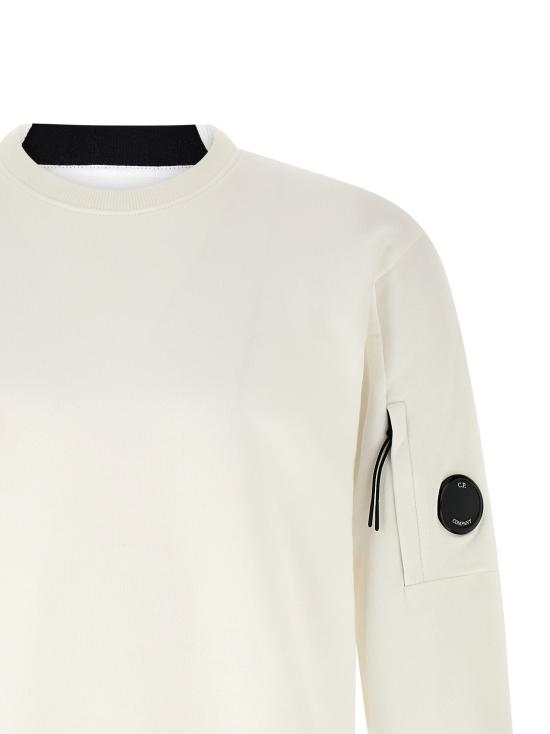 26SS 씨피 컴퍼니 다이애그널 레이즈드 플리스 스웨트셔츠 RCCMSS713A005086W103 - C.P. COMPANY