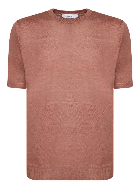 26SS 라르디니 반팔 티셔츠 PALMMC76 PA66022 420 Brown