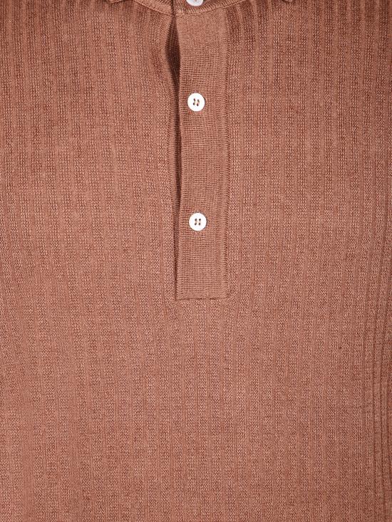 26SS 라르디니 폴로 티셔츠 CNLPMC90 CN64015A 450 Brown - LARDINI