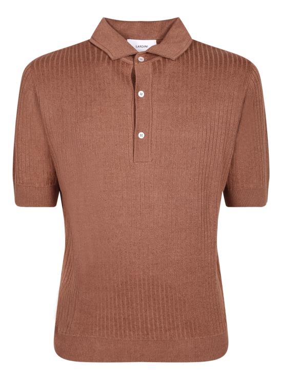 26SS 라르디니 폴로 티셔츠 CNLPMC90 CN64015A 450 Brown